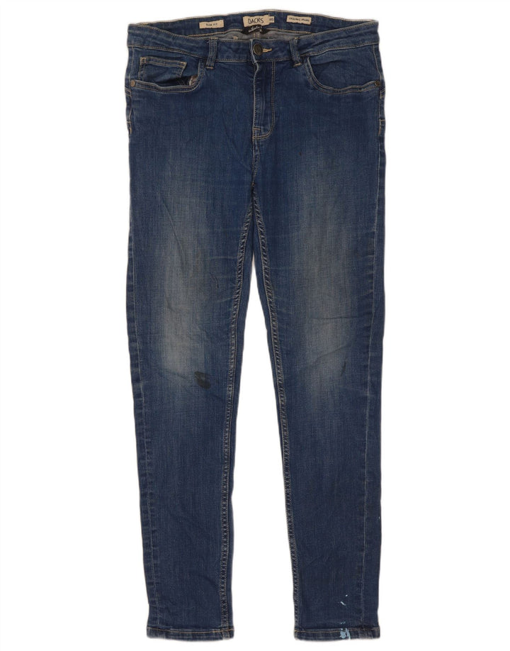 Męskie jeansy slim IT 46 Small W30 L29 firmy Dack's Blue