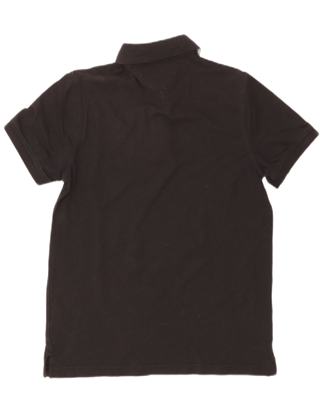 Męska koszulka polo Tommy Hilfiger, średnia czarna, bawełniana