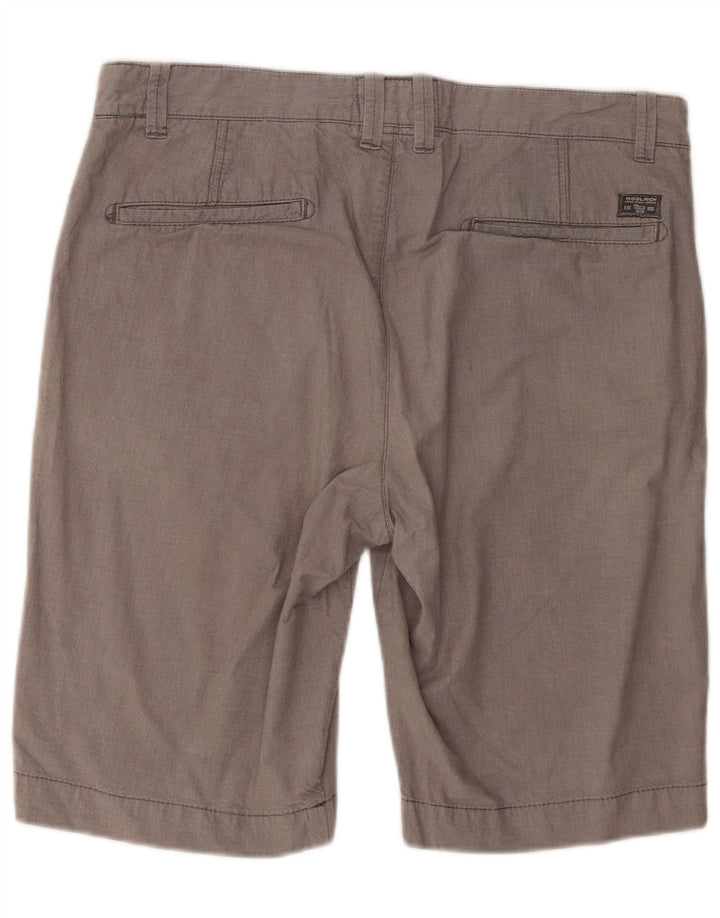 Męskie spodenki Chino Woolrich W36, duże, szare, bawełniane