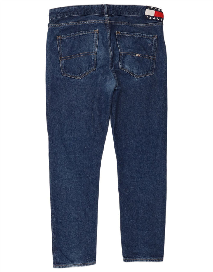 Męskie jeansy slim fit Tommy Hilfiger W32 L30 Niebieskie bawełniane