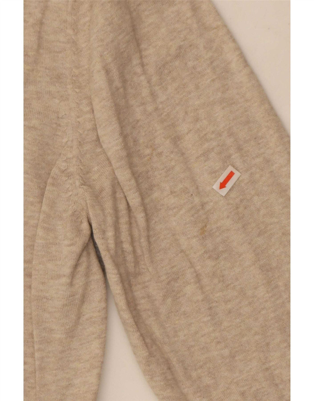 Marks & Spencer Męski sweter polo w kolorze średniobeżowym