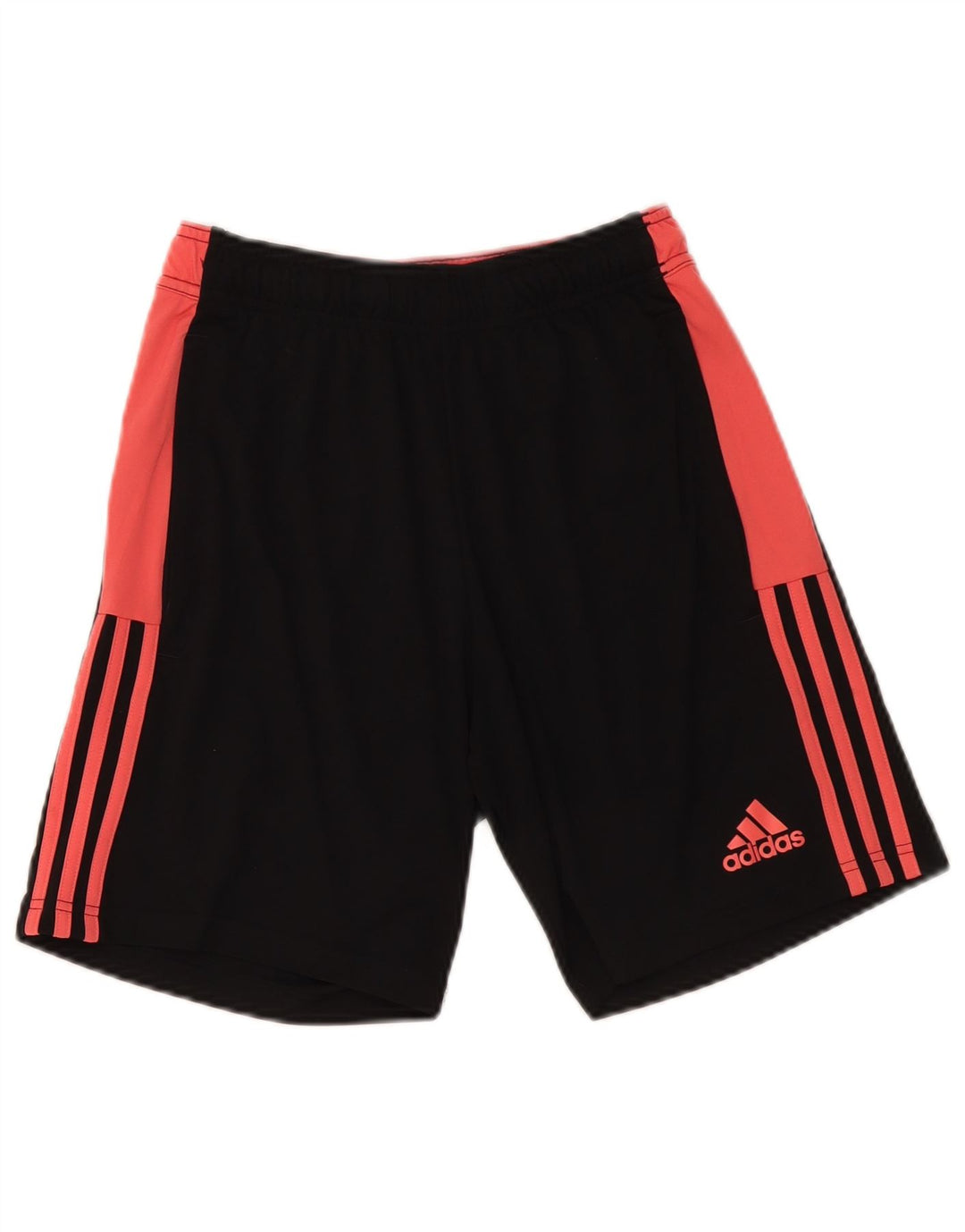Męskie spodenki sportowe Adidas, mały, czarny, kolorowy poliester