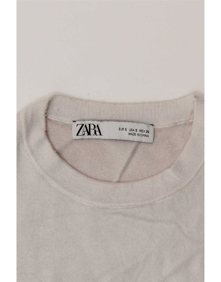 Damska kamizelka Zara Top UK 8 Small White