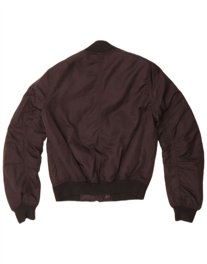 Damska kurtka bomberka oversize Topshop UK 10, mała, czarna, z poliestru