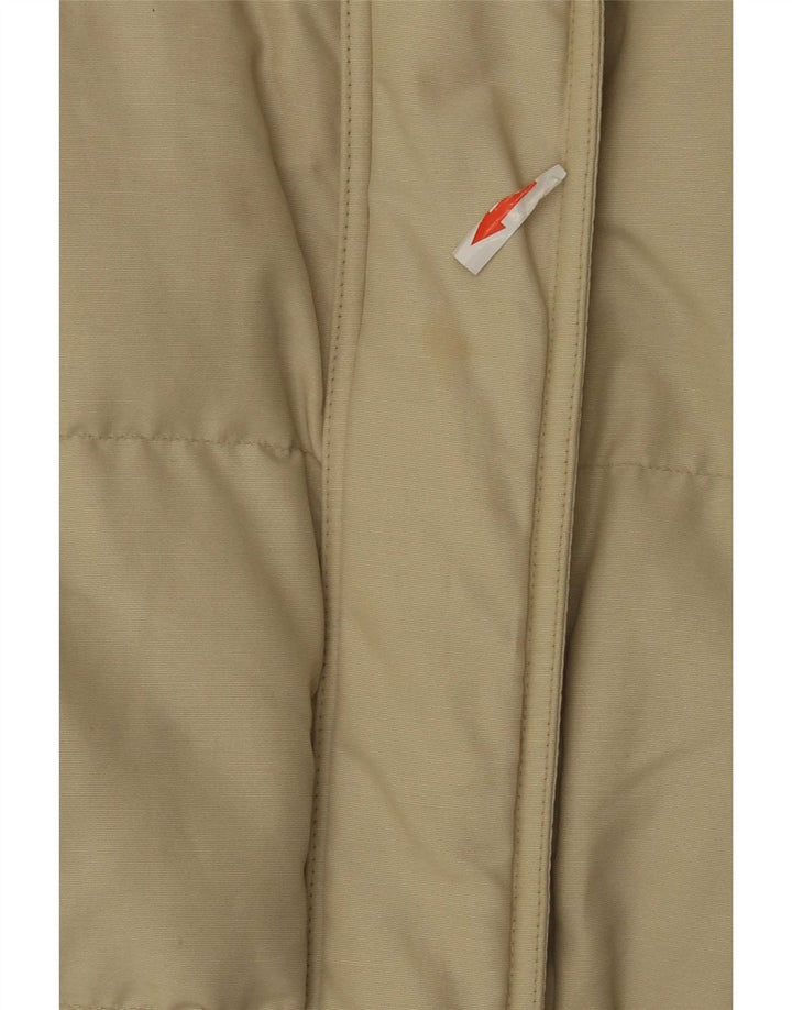 Damski płaszcz oversize Woolrich UK 10 Small Beżowy Nylon