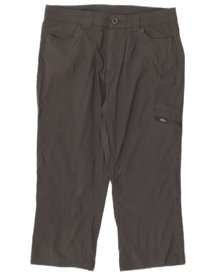 Spodnie damskie EDDIE BAUER Straight Cargo US 4 Small W30 L21 Szare