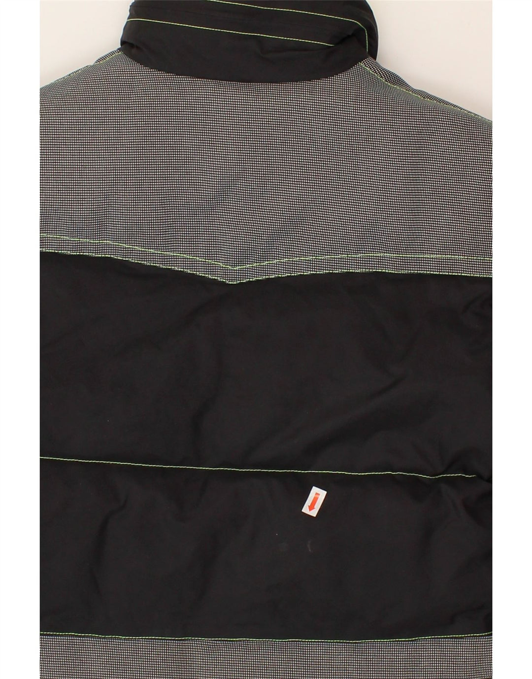 DIADORA Boys Padded Jacket 7-8 Years Small Black Colourblock Polyester Vintage Diadora and Second-Hand Diadora from Messina Hembry 