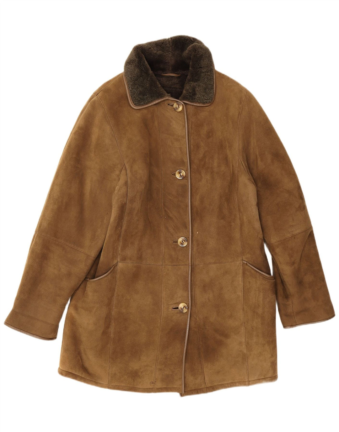 Kurtka damska Friitala Shearling EU 40 Średni Beż