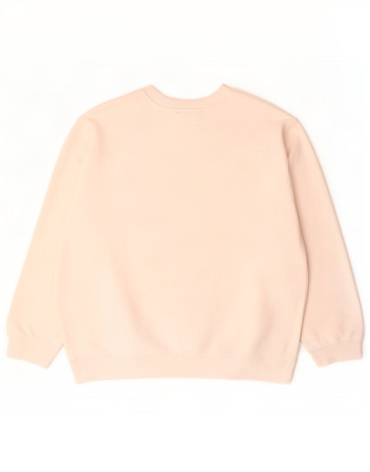 Męski sweter Zara, duży, złamanej bieli, bawełniany