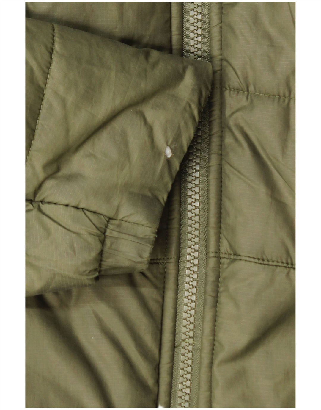 Męska wyściełana kurtka z kapturem Nike UK 38, średni khaki, poliester