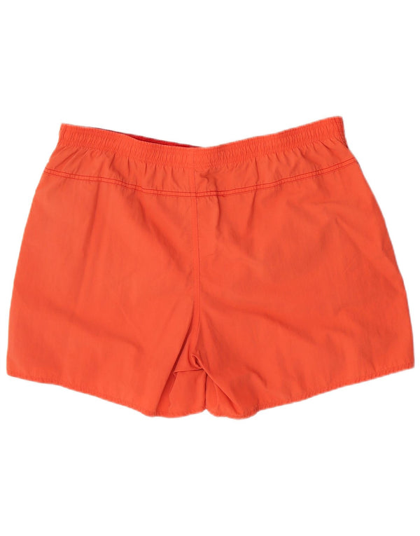 Adidas Mens Sport Shorts XL Orange Nylon Sports