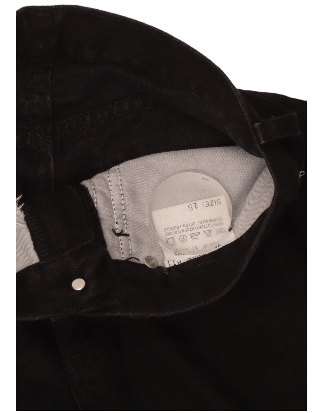 Damskie jeansy z wysokim stanem LEE W28 L33, czarna bawełna