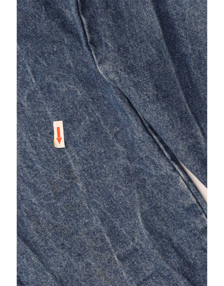 WRANGLER Męskie proste dżinsy W38 L36 Niebieskie, bawełniane