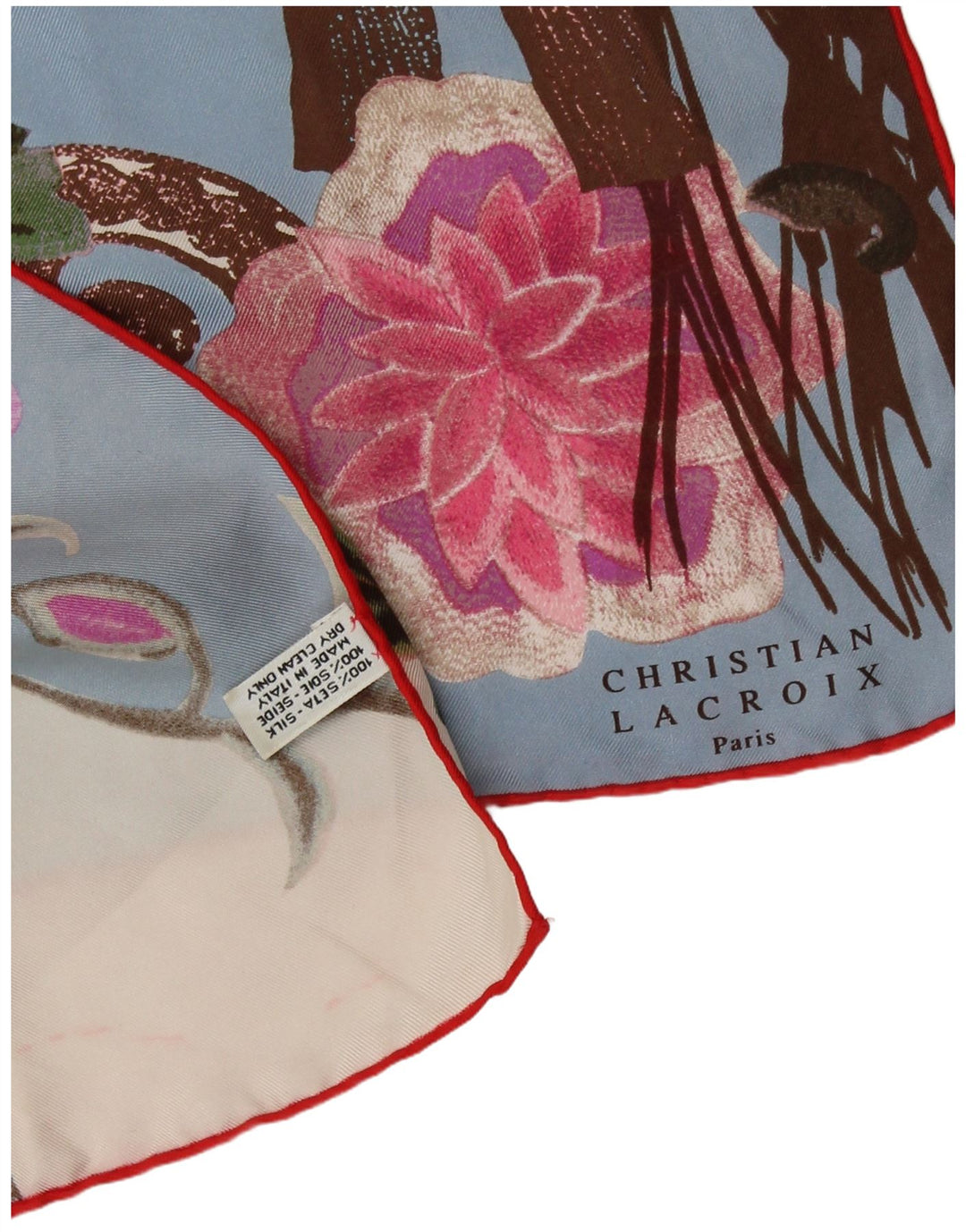 BAZAR DE CHRISTIAN LACROIX Womens Square Scarf One Size Multicoloured