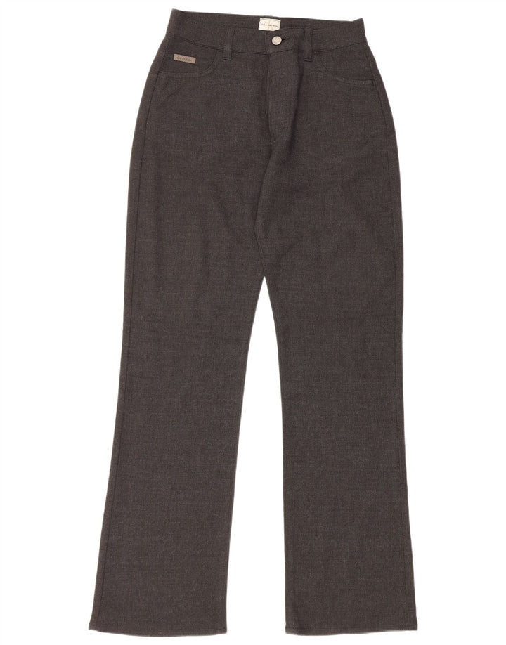 Damskie spodnie typu casual Bootcut Calvin Klein W28 L31 szare