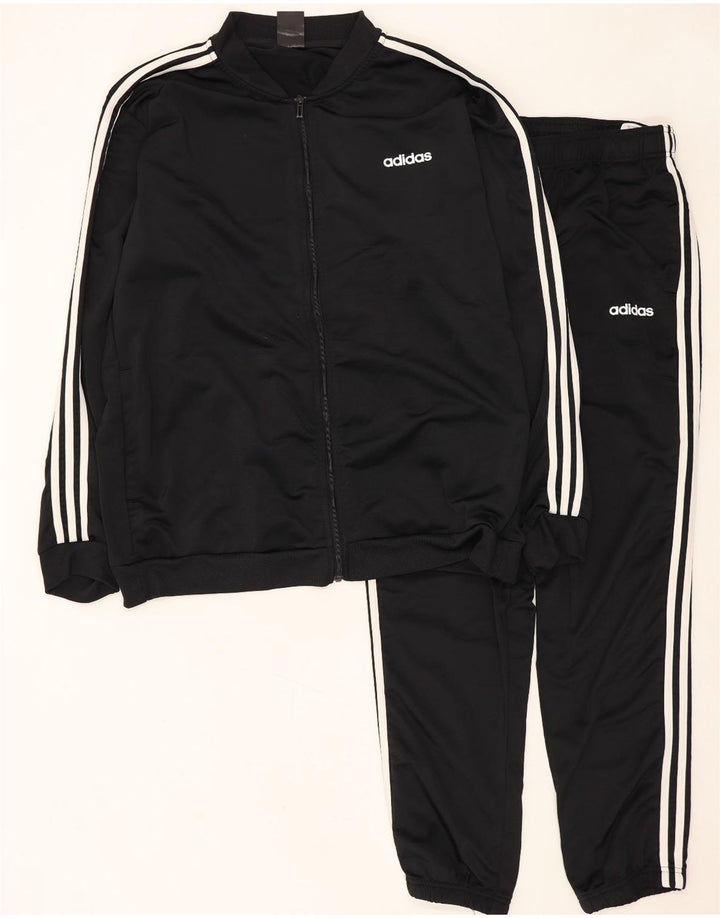 Adidas Męski pełny dres 2XL Czarny poliester