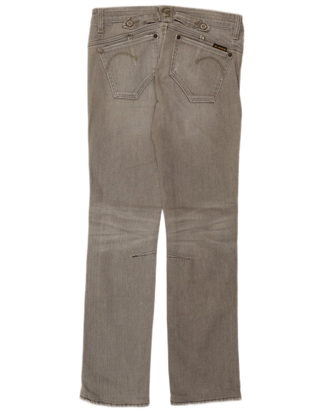Damskie jeansy slim G-Star W26 L29 Szara bawełna