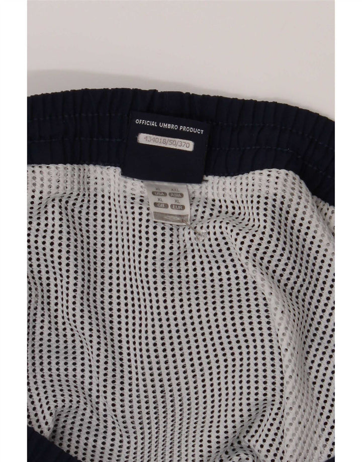 Męskie spodenki kąpielowe Umbro XL, granatowe, poliestrowe