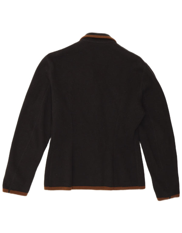 Sweter damski w stylu vintage, UK 16, duży, czarny, nowy wełniany