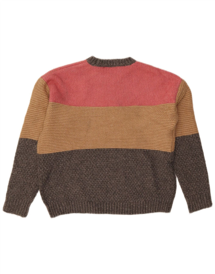 Sweter damski Marks & Spencer z okrągłym dekoltem, UK 14, średni, wielokolorowy