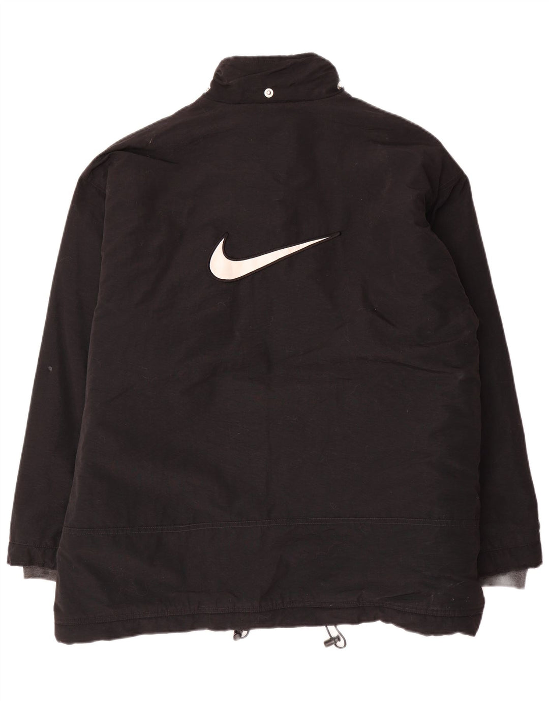 Męska kurtka wiatrówka Nike UK 42/44, duża czarna nylonowa