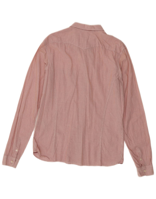 Koszula damska Levi's UK 16, duża, bawełniana w czerwone prążki