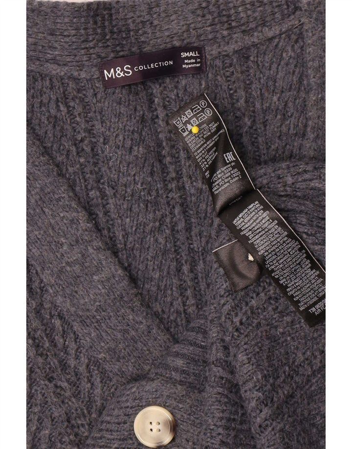 Marks & Spencer Damski sweter oversize UK 10 Small Grey