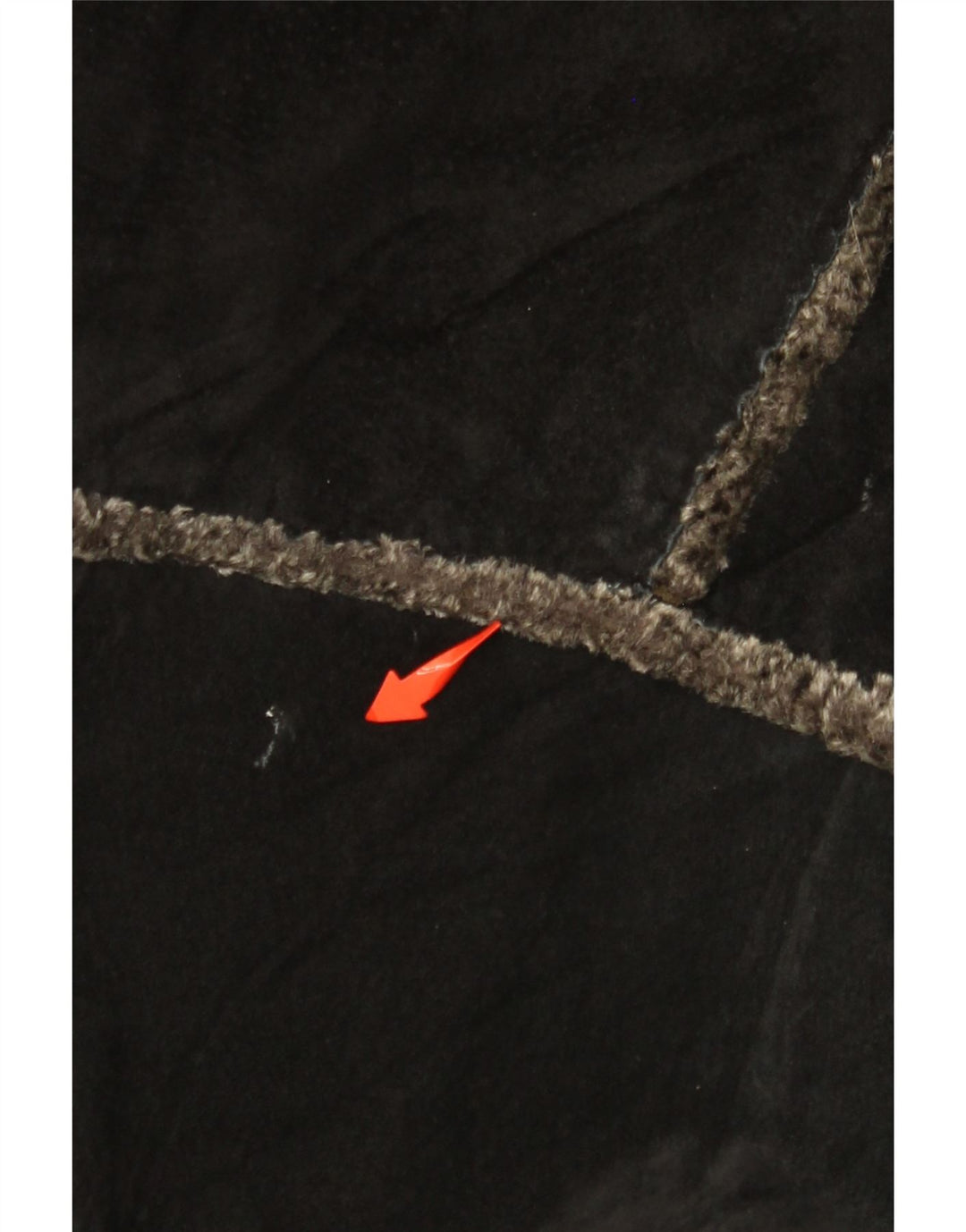 GIORGIO MOBIANI Męska zamszowa kurtka z kapturem UK 44 2XL Czarna skóra