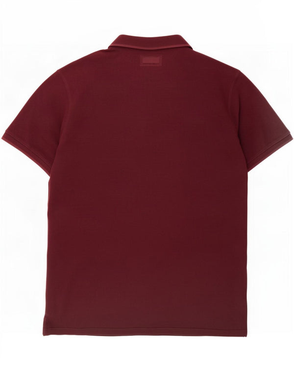 Carrera Mens Polo Shirt 2XL Burgundy Cotton
