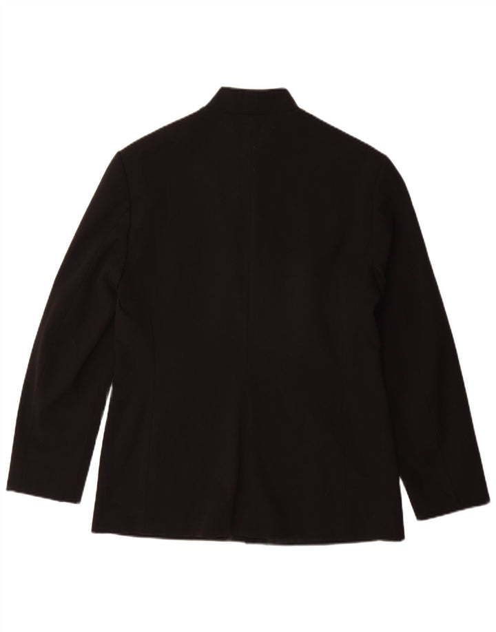 Doskonała damska marynarka z zamkiem błyskawicznym IT 44 Średni czarny poliamid