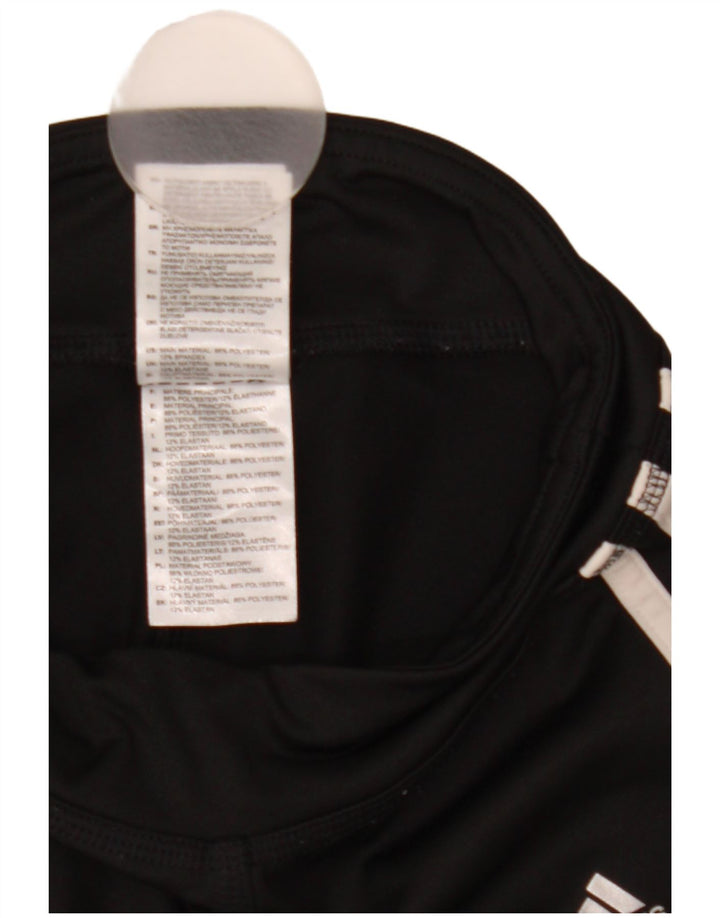 Legginsy damskie Adidas UK 0/2 2XS Czarny poliester