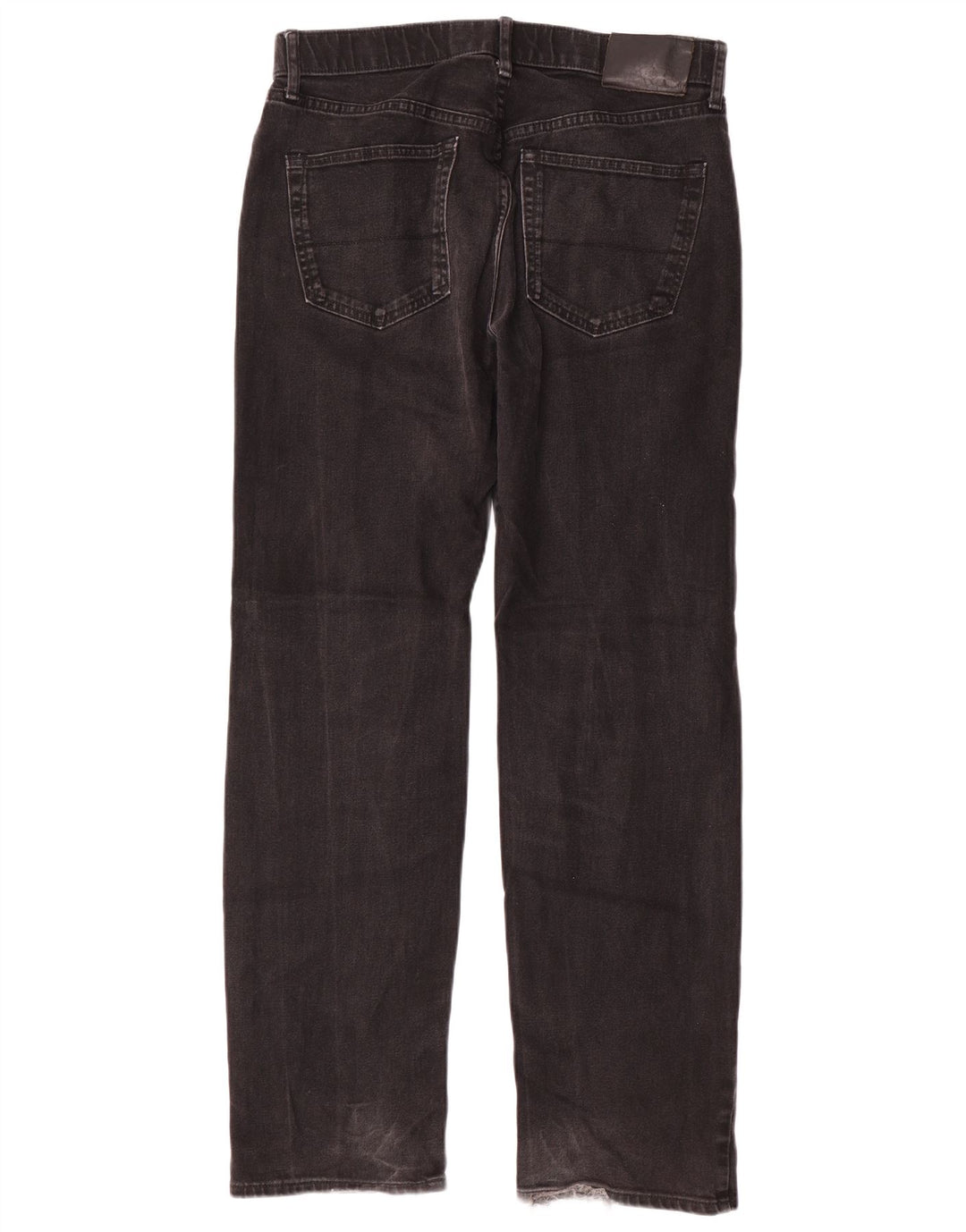Męskie jeansy Marks & Spencer Regular Straight W32 L31 Czarne bawełniane