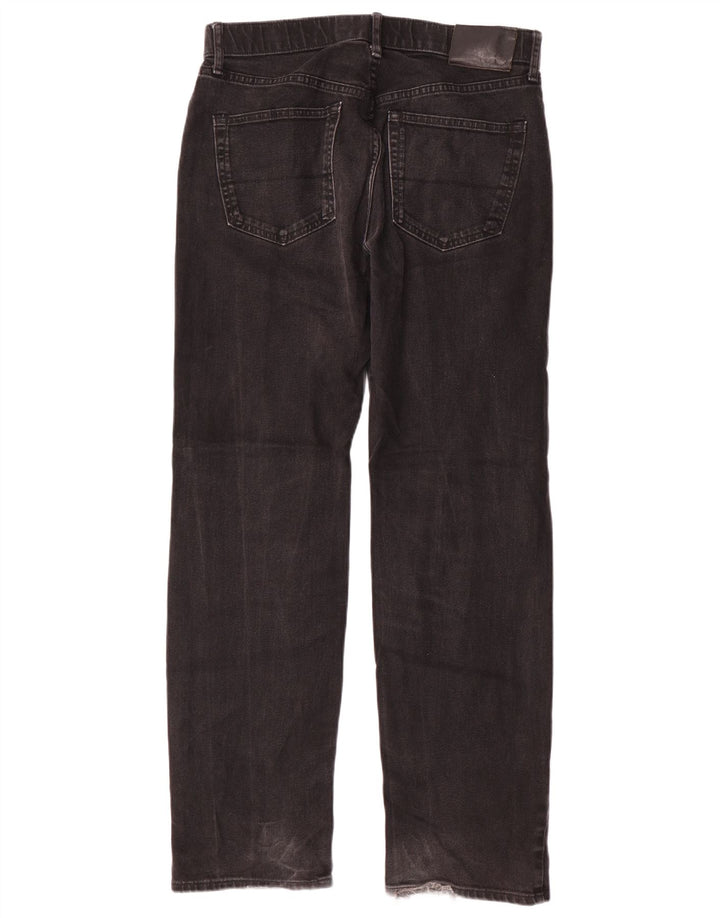 Męskie jeansy Marks & Spencer Regular Straight W32 L31 Czarne bawełniane