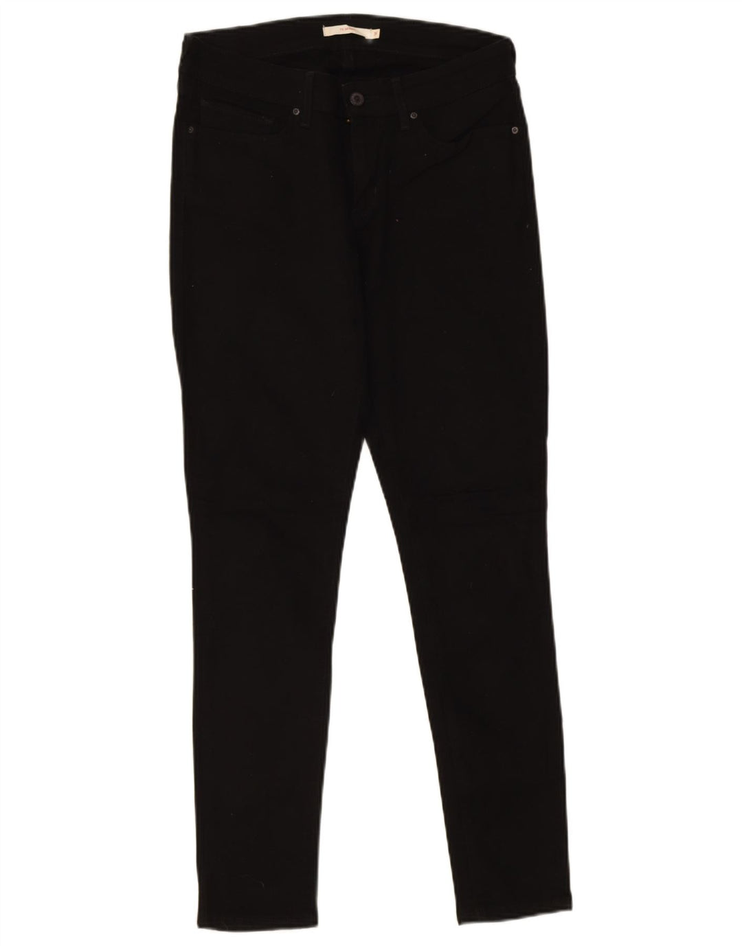 Damskie jeansy Levi's 711 Skinny W31 L29 Czarna bawełna