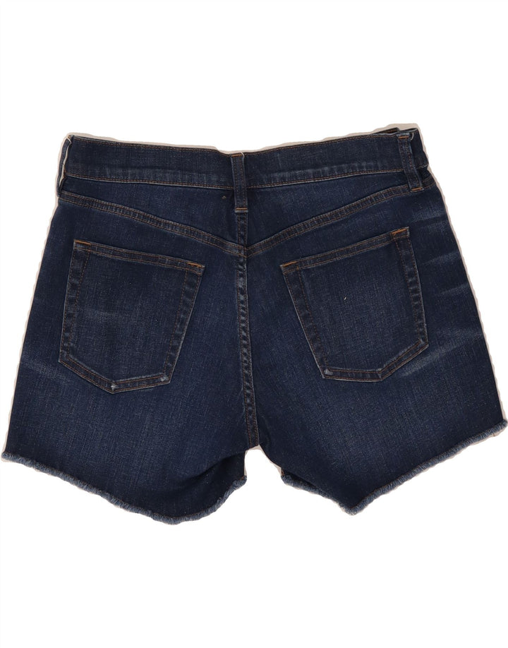 J. CREW Womens Indigo Denim Shorts W27 Small Blue Cotton Vintage J. Crew and Second-Hand J. Crew from Messina Hembry 