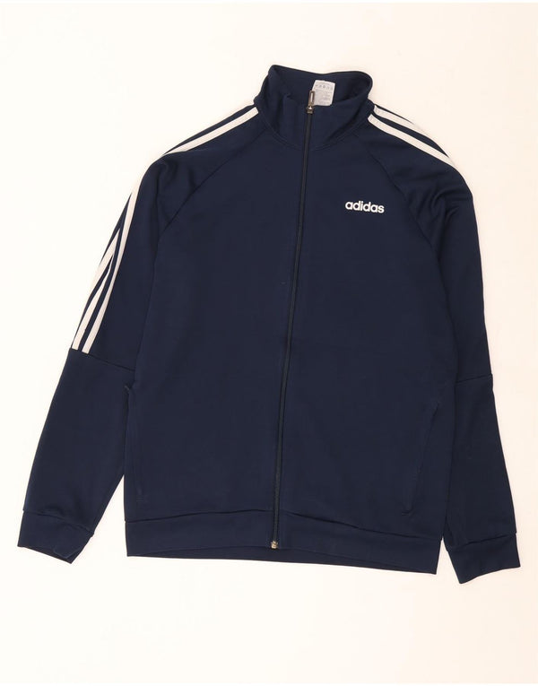 Adidas Męska kurtka dresowa Aeroready UK 44/46, duża, granatowa