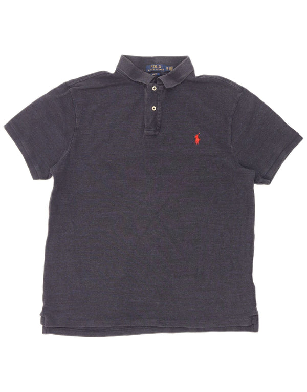 Polo Ralph Lauren Męska koszulka polo Slim Fit XL, granatowa, bawełniana