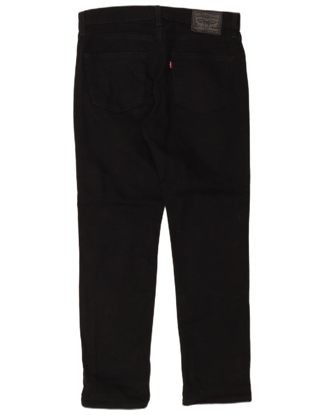 Męskie jeansy Levi's 511 Slim W34 L30 Czarna bawełna