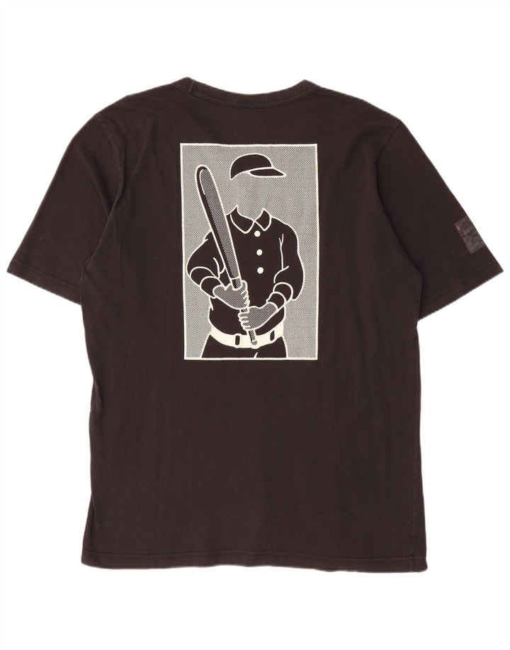 Męski T-shirt Champion z grafiką, XL, czarny