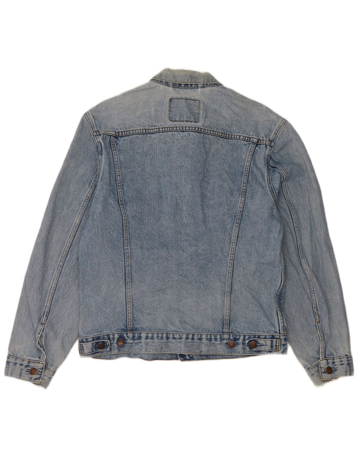 Męska kurtka dżinsowa Levi's UK 38, średnia niebieska, bawełniana