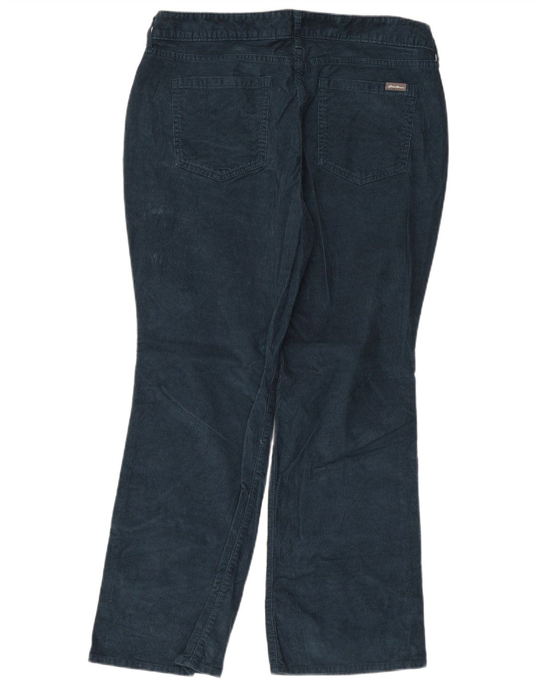 Spodnie sztruksowe EDDIE BAUER Damskie US 12 Large W34 L28 Granatowe