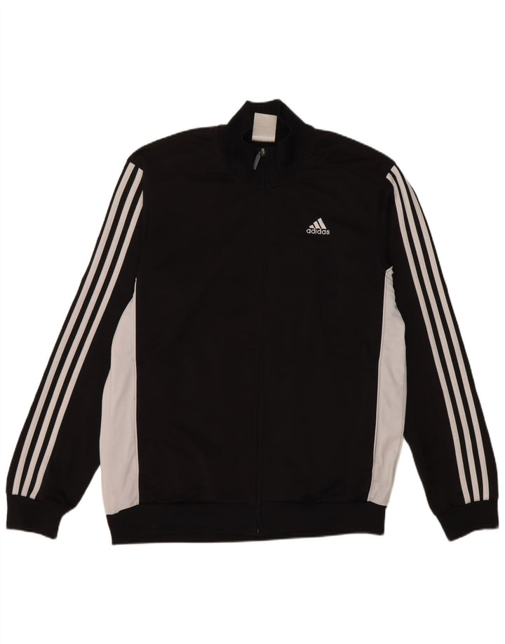 Adidas Męska bluza dresowa Top Jacket Medium Black Colorblock Poliester