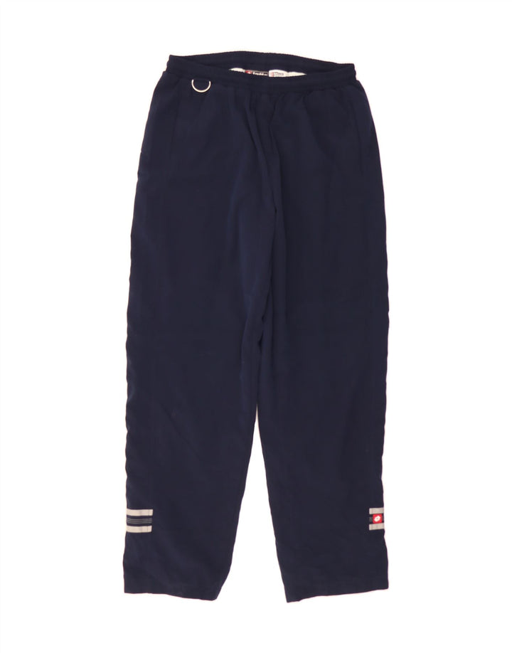 LOTTO Mens Tracksuit Trousers UK 38/40 Medium  Navy Blue Polyester Vintage Lotto and Second-Hand Lotto from Messina Hembry 
