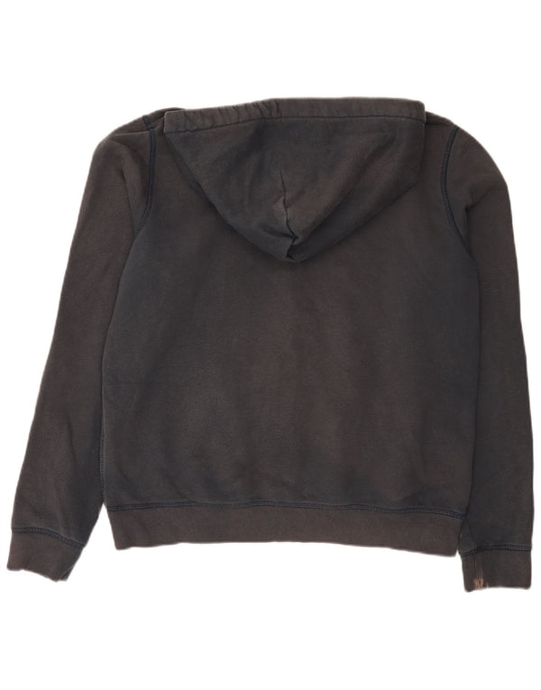 Damski sweter z kapturem i zamkiem błyskawicznym Jack Wills, UK 16, duży, czarny, bawełniany