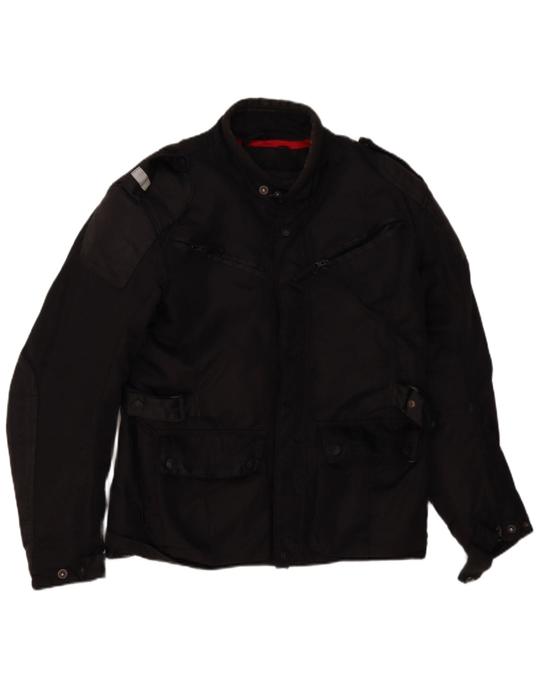 Męska kurtka wyścigowa Suomy Graphic IT 52 XL z czarnego nylonu