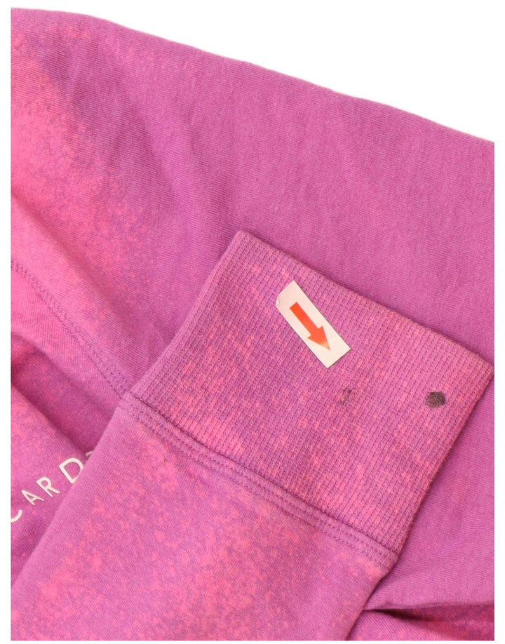 Damska bluza Reebok Graphic Jumper UK 10 Small Pink Tie Dye Poliester