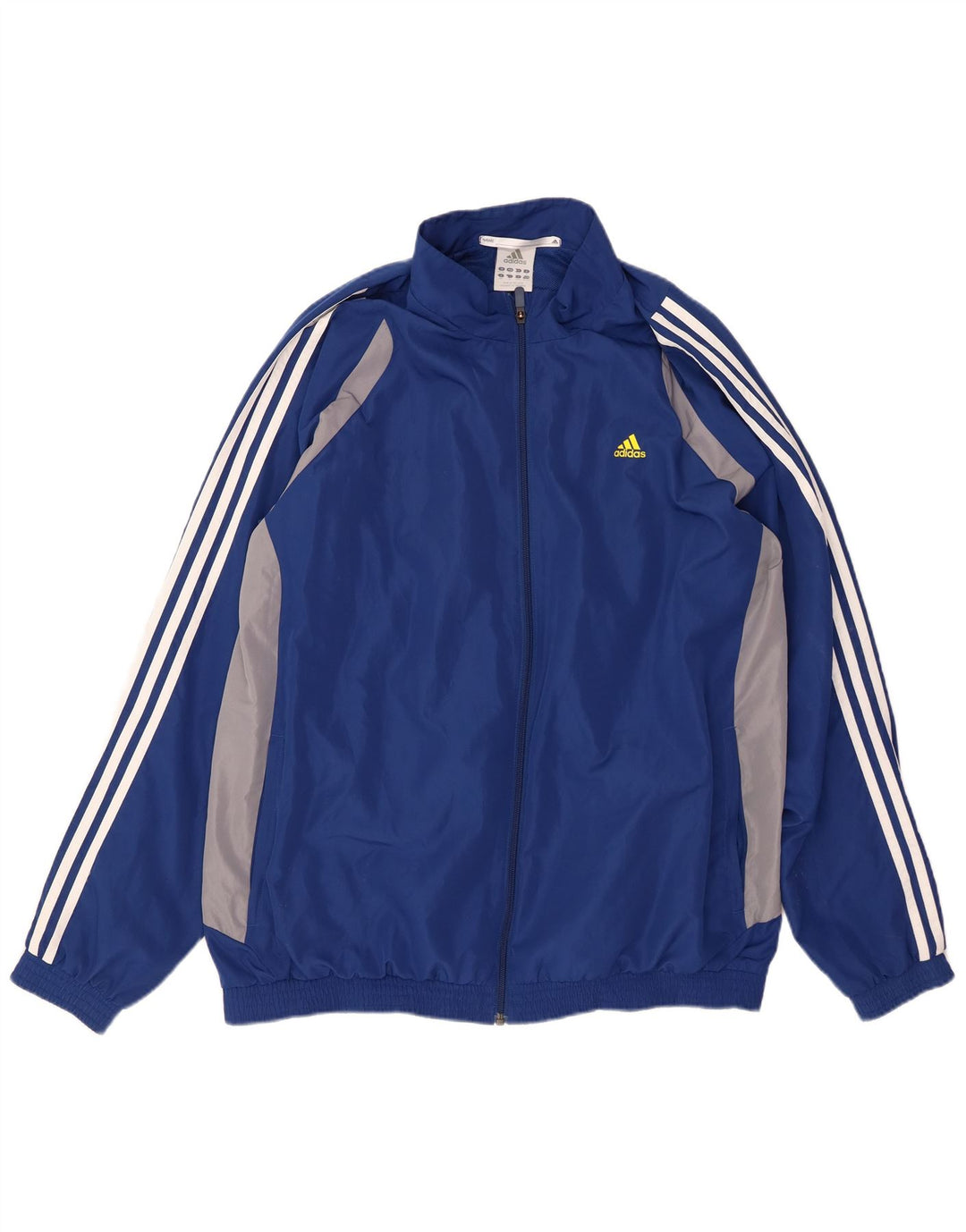 Męska kurtka dresowa ADIDAS Climalite UK 48/50 XL w kolorze niebieskim