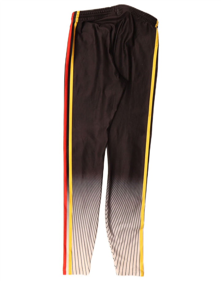 Damskie spodnie dresowe Adidas Wurth Graphic EU 38, średnie czarne paski
