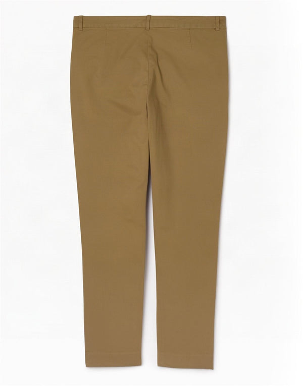 Wąskie spodnie damskie Hobbs UK 14 Large W32 L25 Beżowa bawełna