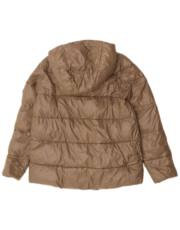 Damska kurtka z kapturem i luźnym krojem Zara UK 6 XS, nylon khaki